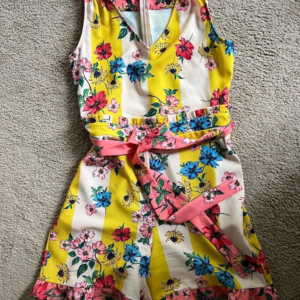Floral romper